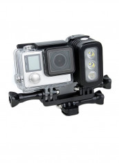 Waterproof Led Fill Night Light For Camera Black