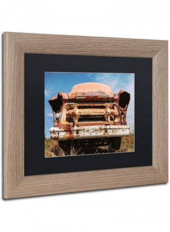 Oktoberfest Framed Wall Art Black/White 11 x 14inch