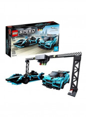 565-Piece Speed Champions Formula E Panasonic Jaguar Racing GEN2 Car Building Toy