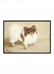 Chihuahua Favorite Flavors Indoor/Outdoor Mat Multicolour 14 x 14inch