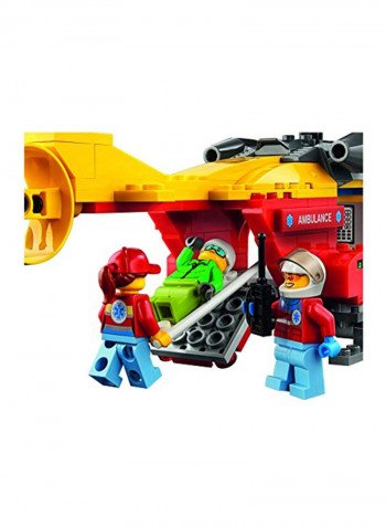 190-Piece City Ambulance Helicopter Building Kit 60179