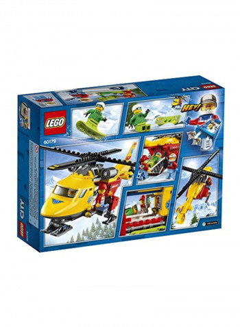 190-Piece City Ambulance Helicopter Building Kit 60179