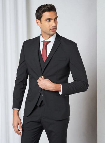 Slim Fit Blazer Black(C-N10)