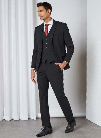 Slim Fit Blazer Black(C-N10)