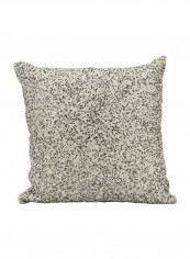 Luminescence Broken Decorative Mirror Throw Pillow Beige/Black 18x18inch