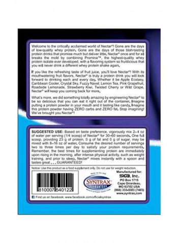 Nectar Whey Protein Isolate Powder