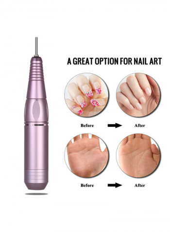 Professional Electric Nail Drill Machine Kit وردي