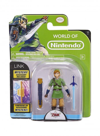 Legend Of Zelda Skyward Sword Link Action Figure-4 Inch 68521 4inch