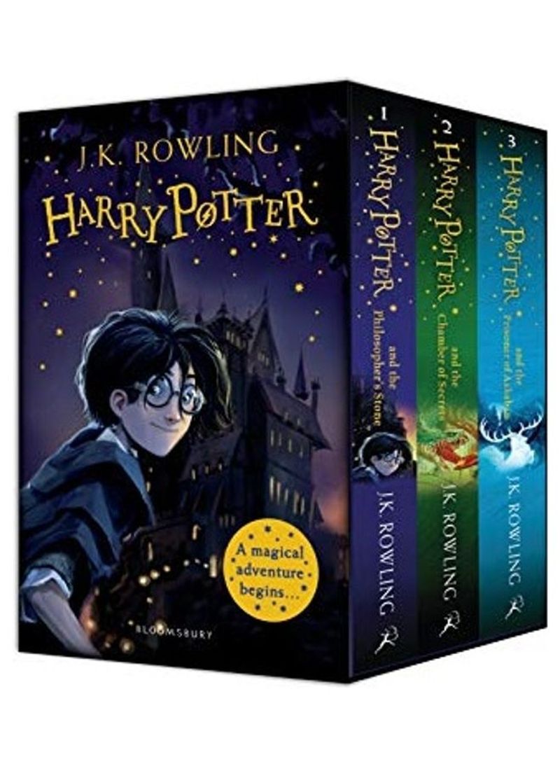 Harry Potter 3 Box Set Paperback English by J K Rowling - 43769