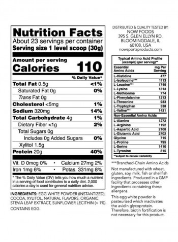 Egg White Protein Powder