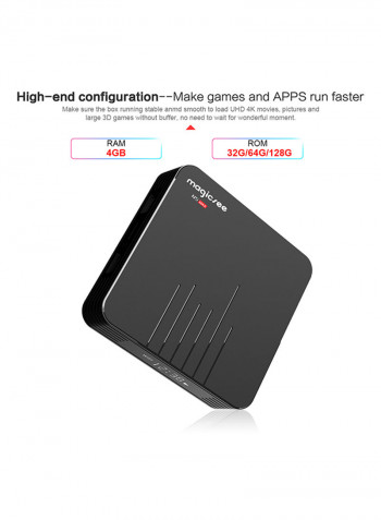 N5 Smart TV Box N5 Max Black