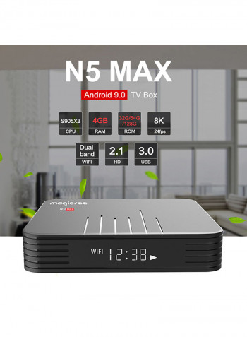 N5 Smart TV Box N5 Max Black