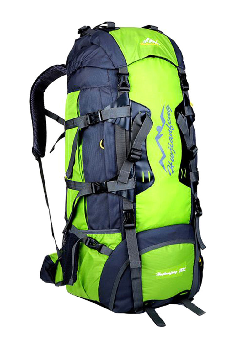 Internal Frame Outdoor Water Resistant Backpack With Rain Cover 80L