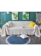 Modern Style Full Covered Sofa Slipcover White reviews Modern Style Full Covered Sofa Slipcover White