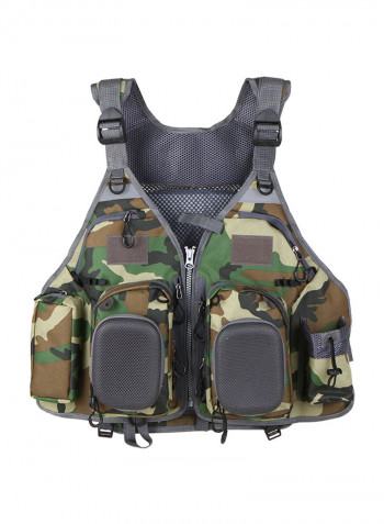 Multi-Pocket Fishing Life Jacket