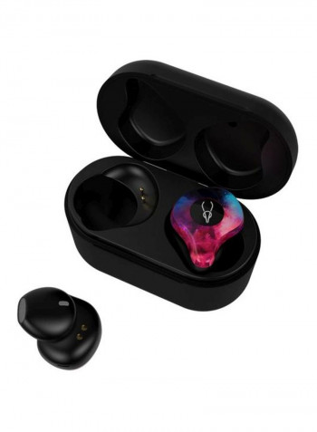 Bluetooth In-Ear Earbuds With Mic Black/White/Pink