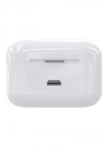 Bluetooth In-Ear Earbuds With Mic White/Blue