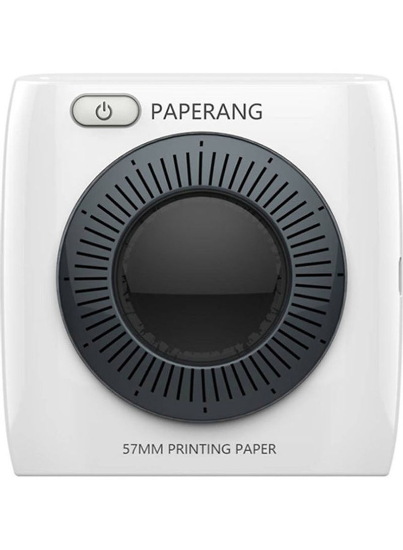 P2 Pocket Mini Printer White