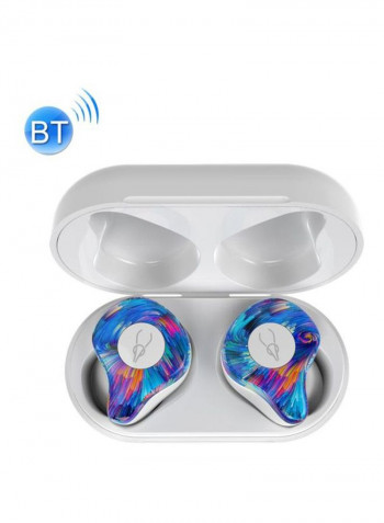 X12 Pro TWS Bluetooth In-Ear Earphone With Microphone White/Blue/Pink