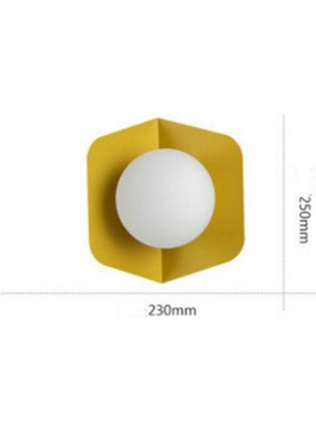 Creative Wall Light Yellow/White