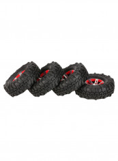 4-Piece Rock Crawler Tyre Set With Rim