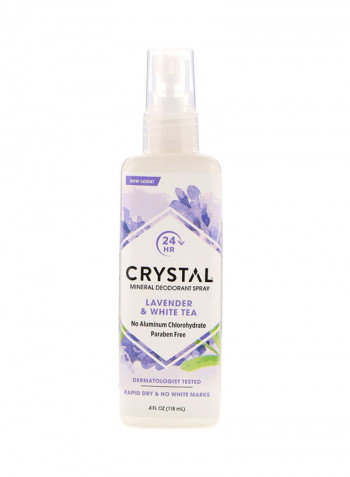 Pack Of 4 Essence Mineral Deodorant Body Spray 4ounce