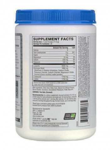Blue Raspberry Ice X Sport 7G BCAA