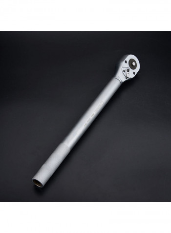 Quick Release Ratachet Wrench Silver