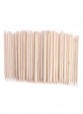 2000-Piece Cuticle Pusher Remover Nail Stick Set Beige 120millimeter