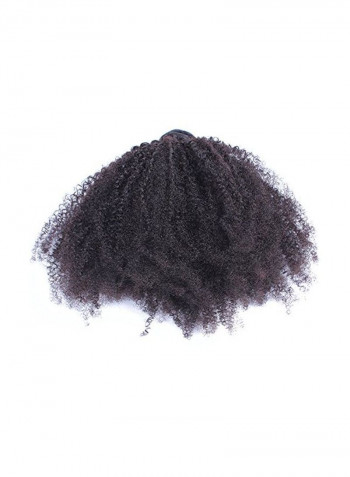 Curly Hair Extension Black 18inch