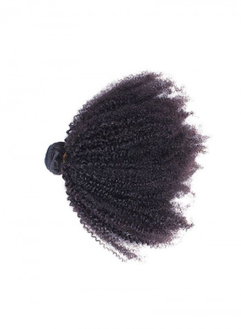 Curly Hair Extension Black 18inch