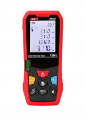 Laser Distance Meter Black/Red 122x52x29.5millimeter