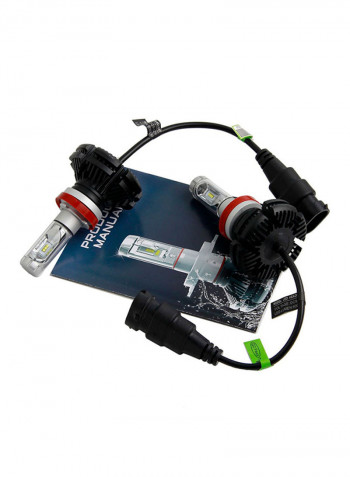 2-Piece Car LED Headlight