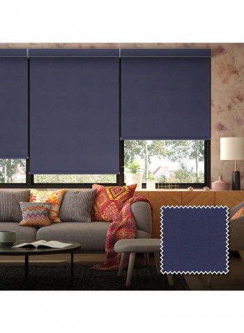 Single Sunset Blackout Roller Blind Shade Purple 120x175cm