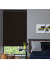 Single Sunset Roller Blackout Window Shade Brown 120x175cm