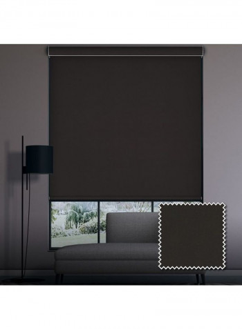 Single Sunset Roller Blackout Window Shade Brown 120x175cm
