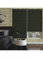 Single Sunset Roller Blackout Window Shade Green 120x175cm