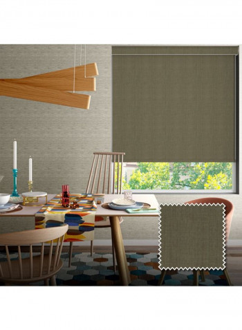 Single Sunset Roller Blackout Window Shade Green 120x175cm