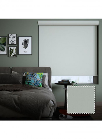 Single Sunset Roller Blackout Window Shade Grey 120x175cm