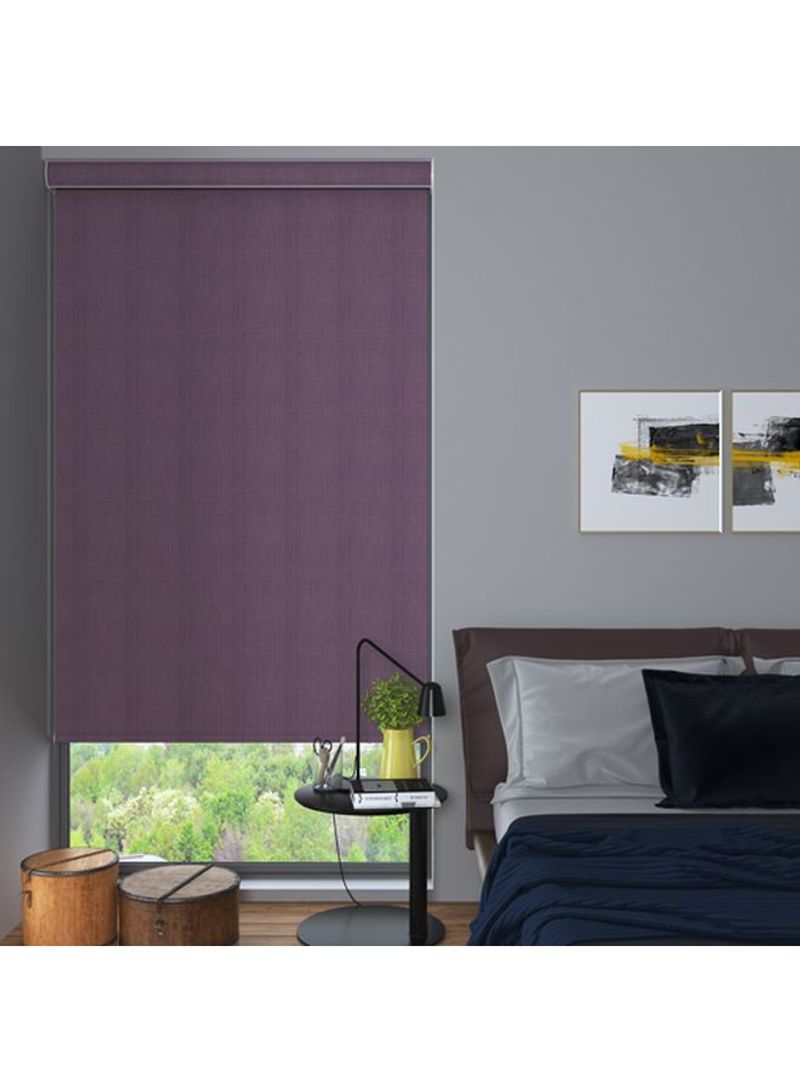 Single Sunset Roller Blackout Window Shade Purple 120x175cm