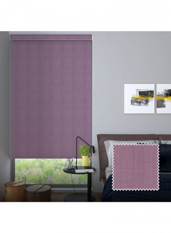 Single Sunset Roller Blackout Window Shade Purple 120x175cm