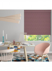 Single Sunset Window Blackout Roller Blind Purple 120x175cm