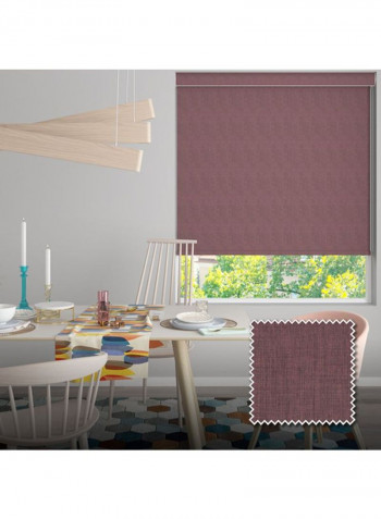 Single Sunset Window Blackout Roller Blind Purple 120x175cm