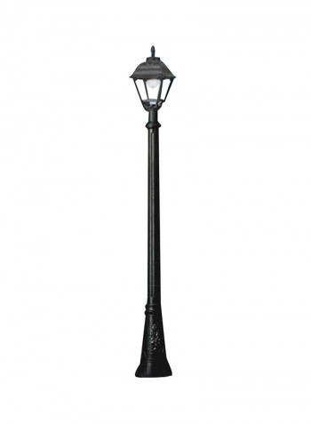Single Head Outdoor Floor Lamp Black 230x1865millimeter