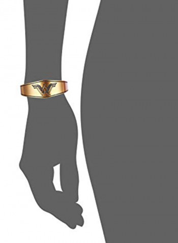 Rafaelian Gold Plated Cuff Bracelet