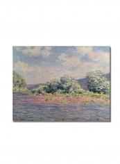 The Seine At Port Villez Canvas Wall Art multicolour 18 x 24inch