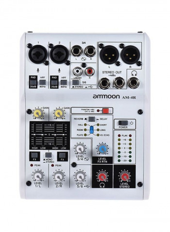 USB Console Audio Mixer With Cable
