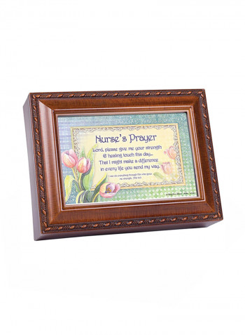 Nurse's Prayer Inspirational Music Box
