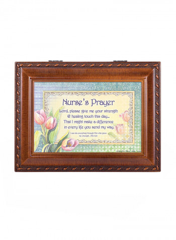 Nurse's Prayer Inspirational Music Box