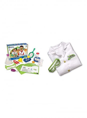 22 Piece Primary Science Lab Activity Set 2x2x1inch